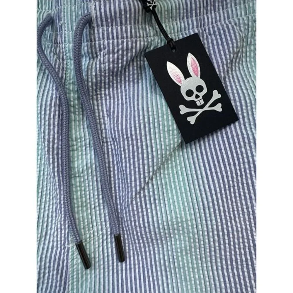 NWT PSYCHO BUNNY MENS TURBIN SHORTS - BRIGHT ROYAL, SIZE XXXL Swim Trunks - $105 - Picture 4 of 7